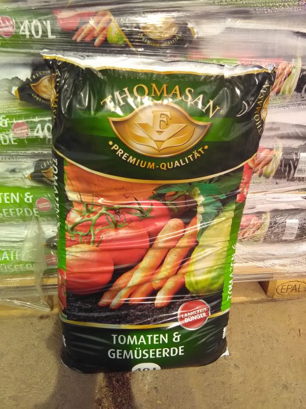 Tomaten- und Gemüseerde 40 Liter